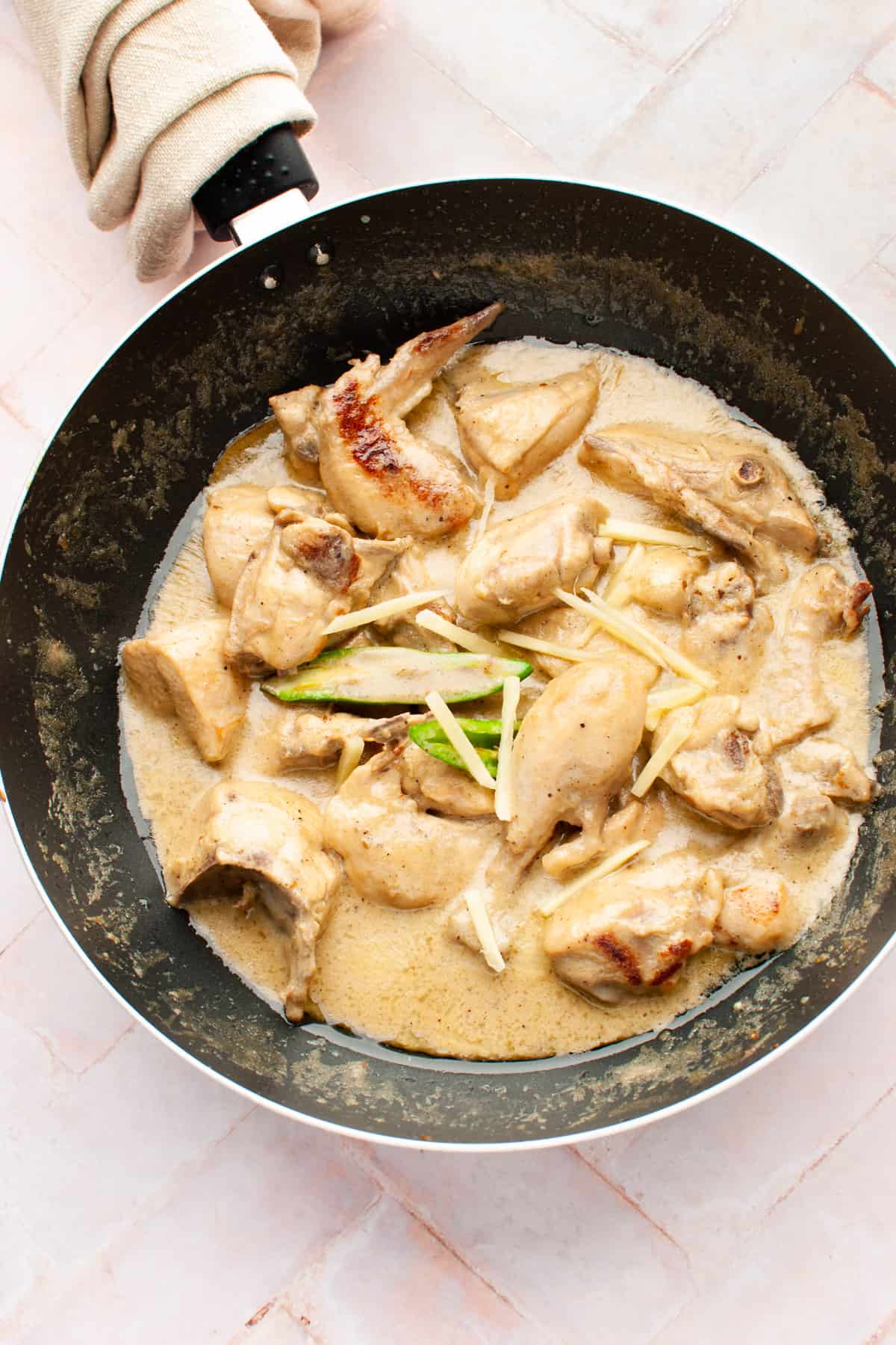 White Chicken Karahi